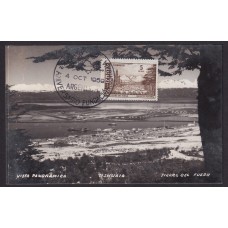 ARGENTINA 1959 TARJETA TIPO MAXIMUM CON VISTA DE USHUAIA TIERRA DEL FUEGO